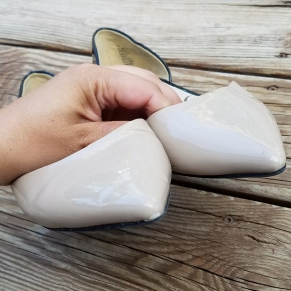 [Sam & Libby] Black Nude Pointed Toe Flats - Picture 4 of 6